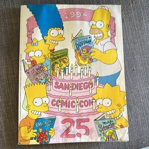 1994 San Diego Comic con 25 book